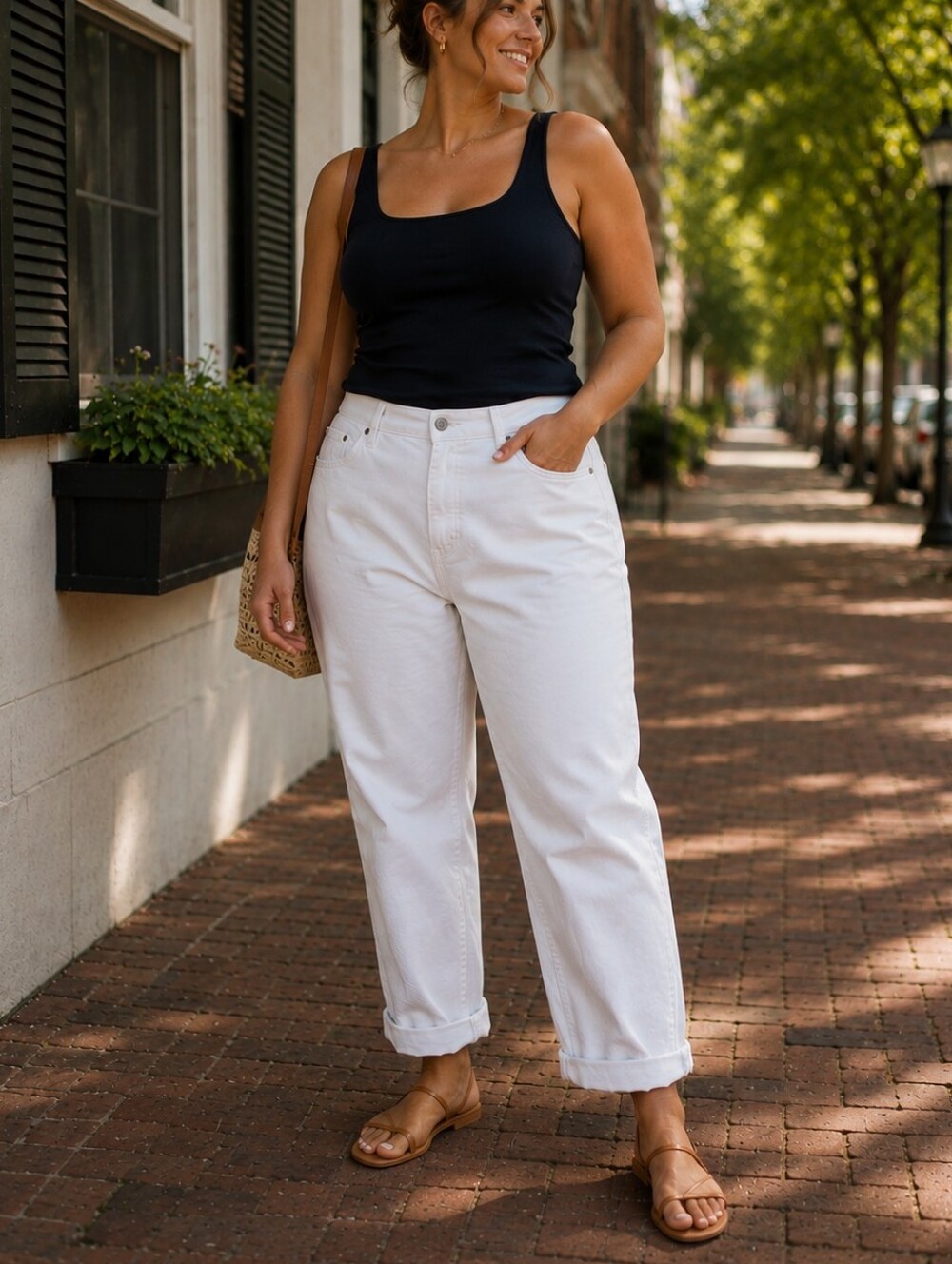 Torrid Boyfriend Straight White Crop Jeans Size 26T